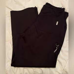 Ava & Me Black maternity scrubs